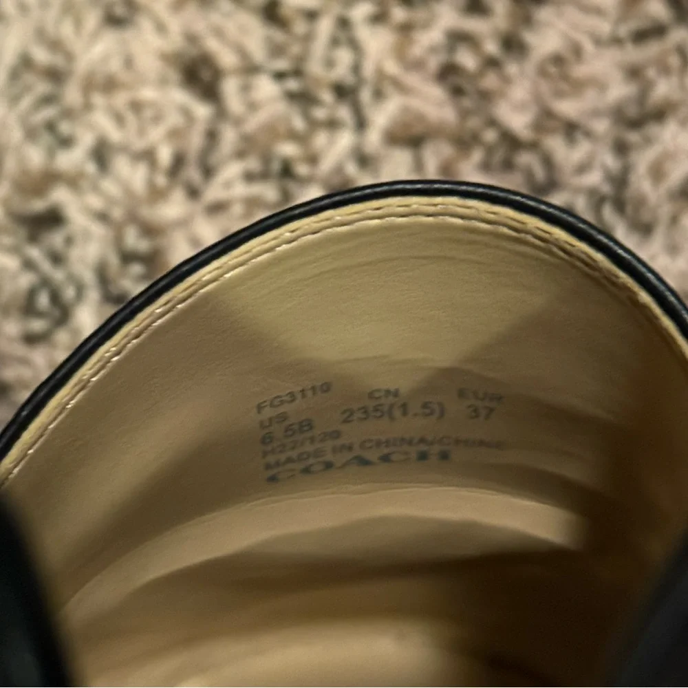 Coach Hayley Leather Loafer - Picture 3 of 4